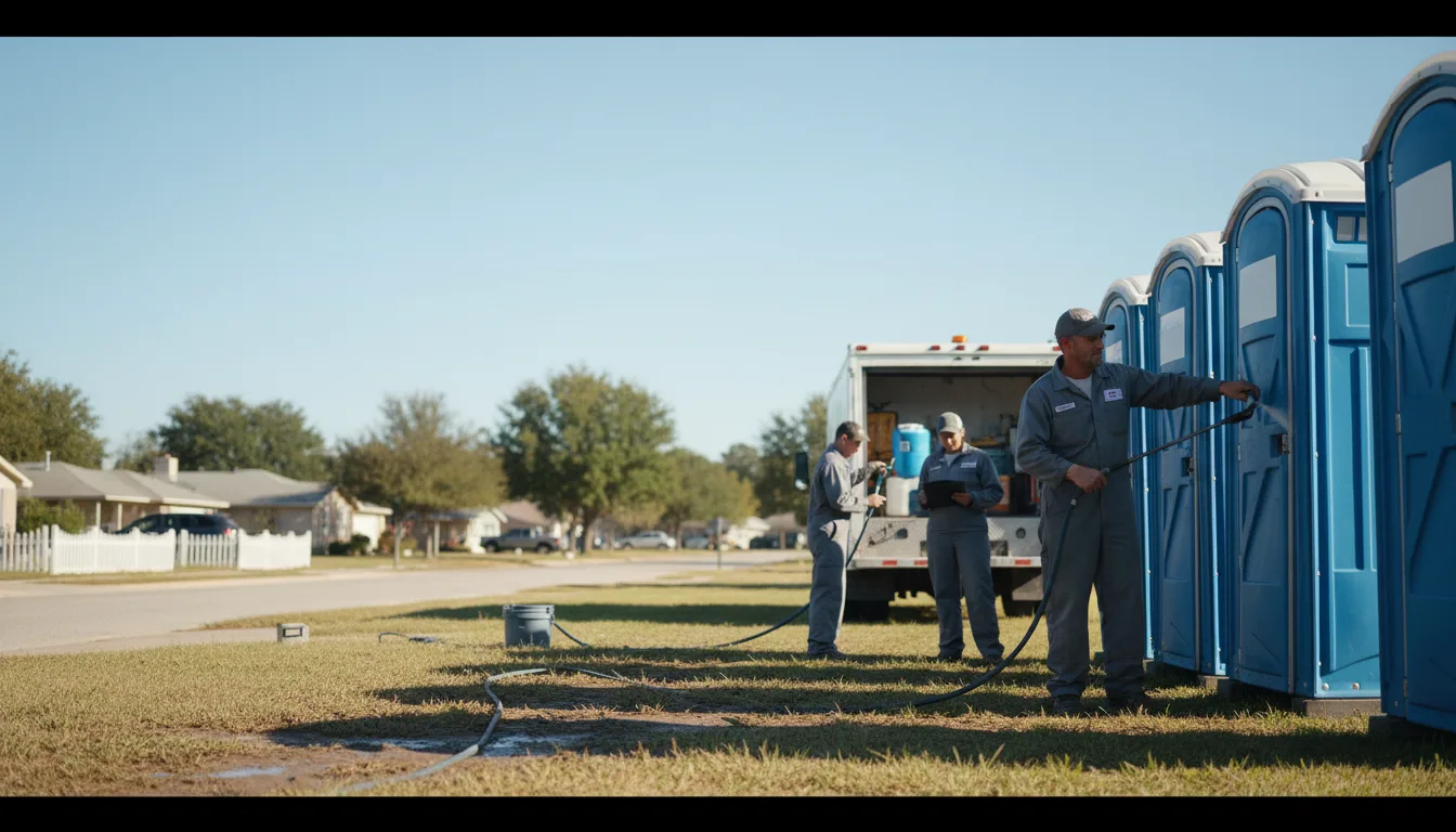 Long-Term Portable Toilet Rental in Morganton, GA near me